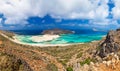 Balos Lagoon Royalty Free Stock Photo