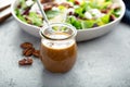 Balsamic vinaigrette dressing Royalty Free Stock Photo