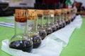 Balsamic vinegar of modena dop italia Royalty Free Stock Photo