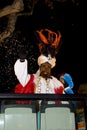 Balthazar King at the Biblical Magi parade