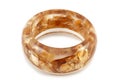 Baltic amber bracelet Royalty Free Stock Photo