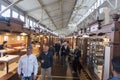 Interior of the 19th Century Market building Helsinki Harbou