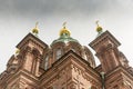 Uspenski Cathedral on Katajanokka island Helsinki Royalty Free Stock Photo