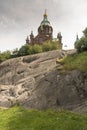 Uspenski Cathedral on Katajanokka island Helsinki