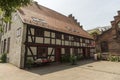 Old Half Timber framed building Rostock Germany