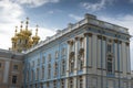 Frontage of Catherine Palace St Petersburg Russia