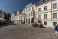 Cobbled square in Tallinn