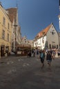 Vana Turg & x28;Old Market& x29; in Tallinn Royalty Free Stock Photo