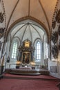 Altar of St Mary`s Cathedral Toomkirik Tallinn Royalty Free Stock Photo