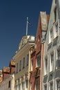 Building details on Pikk Long Street Tallinn Estonia Royalty Free Stock Photo