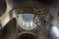 Dome and Chandelier in Uspenski Cathedral Helsinki