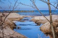 Baltic Embrace: A Serenade of Waters Merging with the Sea Royalty Free Stock Photo