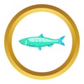 Baltic herring icon