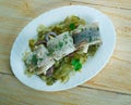 Baltic Herring Rolls Royalty Free Stock Photo