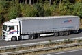 Baltic Line truck on motorway