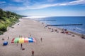 Baltic Sea beach in Poland