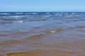 Baltic sea coast line in summer