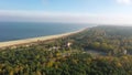 Baltic Sea and the Stogi beach in autumnal colors