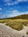 Beach in Denmark bornholm Royalty Free Stock Photo