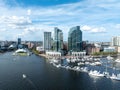 Baltimore Inner Harbor - Maryland Royalty Free Stock Photo