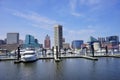 Baltimore inner harbor ship Royalty Free Stock Photo