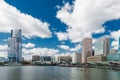 View from the bay to downtown Baltimore, Maryland