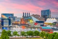 Baltimore, Maryland, USA Skyline Royalty Free Stock Photo