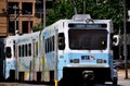 Baltimore, MD: MTA Light Rail Train Royalty Free Stock Photo