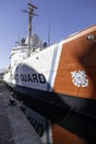 Baltimore, MD - October 9 2022: Retired Coast Guard Ship in Baltimore