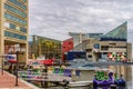 Baltimore, MD, USA December 18, 2016 National Aquarium in Baltimore stand out in the Inner Harbor area