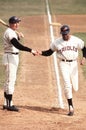 Brooks Robinson and Frank Robinson