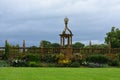 Balustrade, Montacute House,Somerset, England Royalty Free Stock Photo