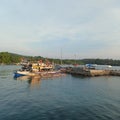 Balut Island Port Morning View