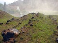 Orto Tokoi water reservoir near Balykchy Royalty Free Stock Photo