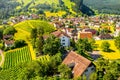 Balzers village in Liechtenstein Royalty Free Stock Photo