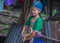 Hmong ethnic minority in Laos Royalty Free Stock Photo