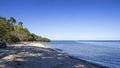 bama beach at Baluran National Park, Situbondo, East Java, Indonesia Royalty Free Stock Photo