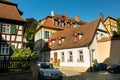 Old town of Bamberg historic street and architecture view, Upper Franconia, Bavaria region of Germany