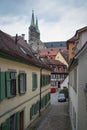 Bamberg and Church Royalty Free Stock Photo