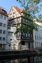 Panoramic view of the historic center of Bamberg, Upper Franconia, Germany Royalty Free Stock Photo