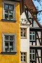 Bamberg Germany-old town-cramped houses Royalty Free Stock Photo