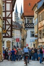 Bamberg Germany- historic narrow alley