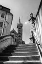 Bamberg, Germany. View to Domplatz. Royalty Free Stock Photo