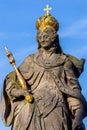 Bamberg. Statue of St. Kunigunda Royalty Free Stock Photo