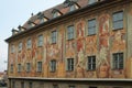 Bamberg Town Hall Frescoes Royalty Free Stock Photo