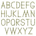 Bamboo alphabet