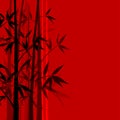 Bamboo background, vector Royalty Free Stock Photo