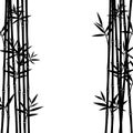 Bamboo background. Vector Royalty Free Stock Photo