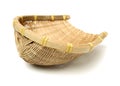 Bamboo basket hand made Royalty Free Stock Photo