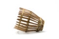 Bamboo basket hand made Handmade used for catching fish